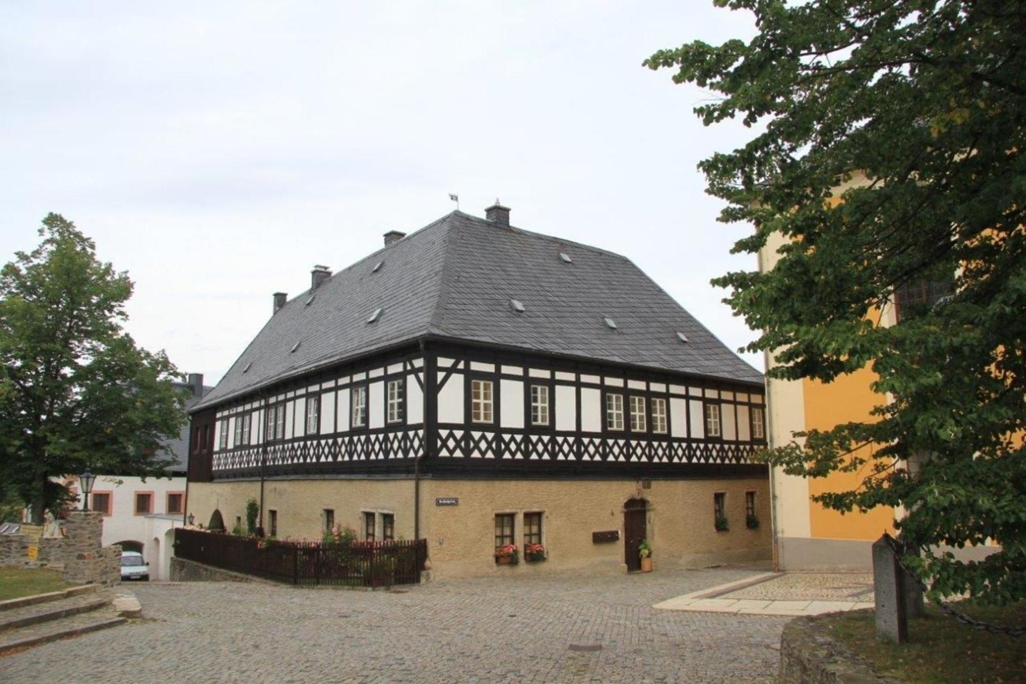 Ferienwohnung Zum Schloßkeller Wolkenstein Exterior foto